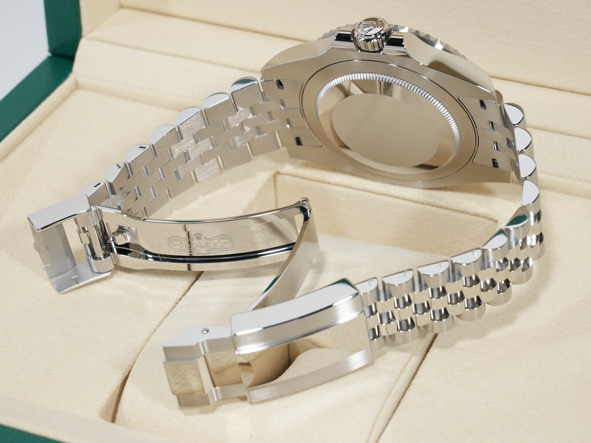 ロレックス GMTマスターII Ref.126710BLNR ステンレススチール ブラック文字盤 ジュビリーブレスレット 未使用 tsu76ndh