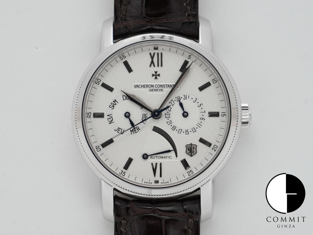 ヴァシュロンコンスタンタン ジュビレ 1755 Ref.85250/000G-9141 ホワイトゴールド シルバー文字盤 美品 ynwr8e57