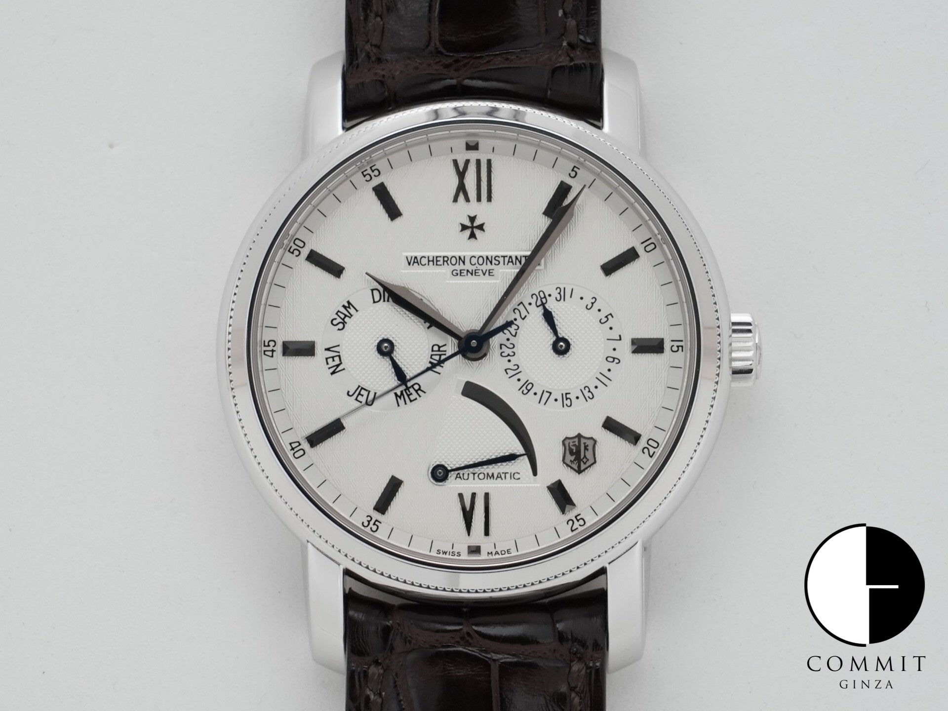 ヴァシュロンコンスタンタン ジュビレ 1755 Ref.85250/000G-9141 ホワイトゴールド シルバー文字盤 美品 ynwr8e57