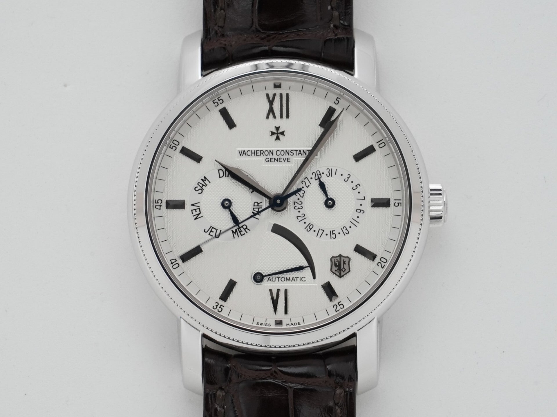 ヴァシュロンコンスタンタン ジュビレ 1755 Ref.85250/000G-9141 ホワイトゴールド シルバー文字盤 美品 ynwr8e57