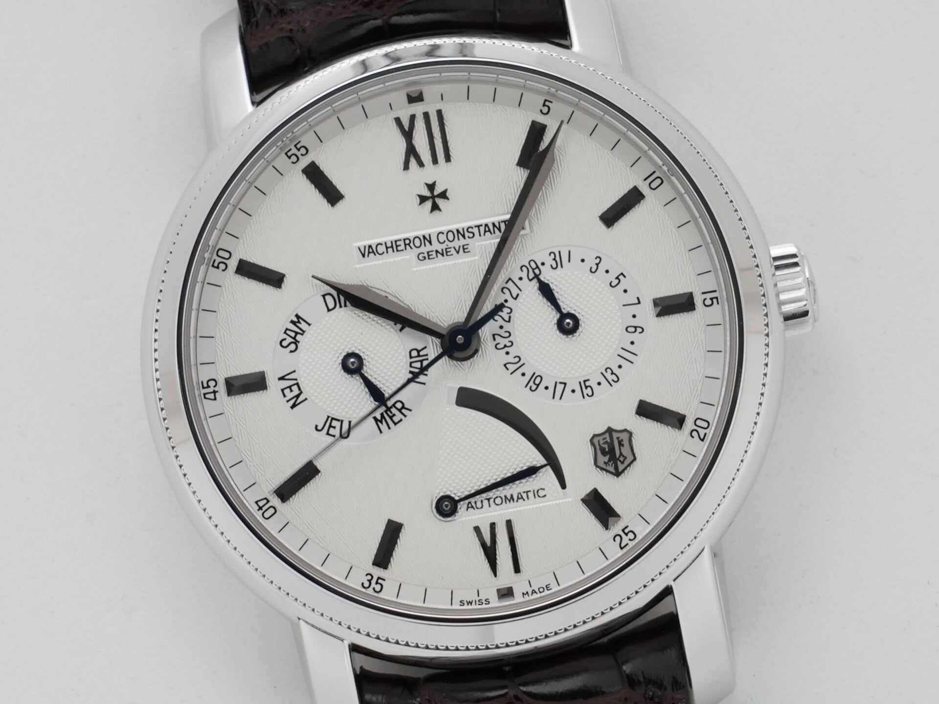 ヴァシュロンコンスタンタン ジュビレ 1755 Ref.85250/000G-9141 ホワイトゴールド シルバー文字盤 美品 ynwr8e57