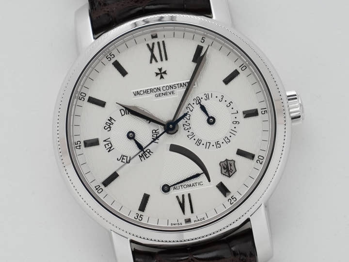 ヴァシュロンコンスタンタン ジュビレ 1755 Ref.85250/000G-9141 ホワイトゴールド シルバー文字盤 美品 ynwr8e57