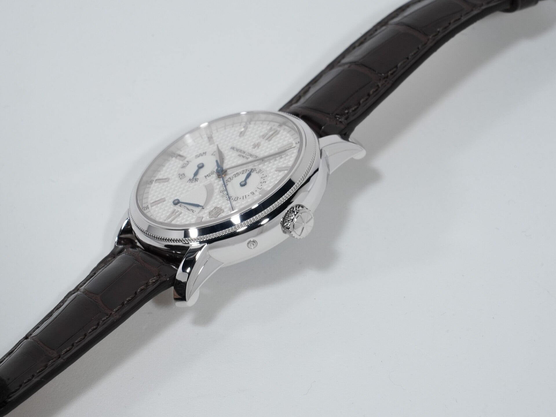 ヴァシュロンコンスタンタン ジュビレ 1755 Ref.85250/000G-9141 ホワイトゴールド シルバー文字盤 美品 ynwr8e57