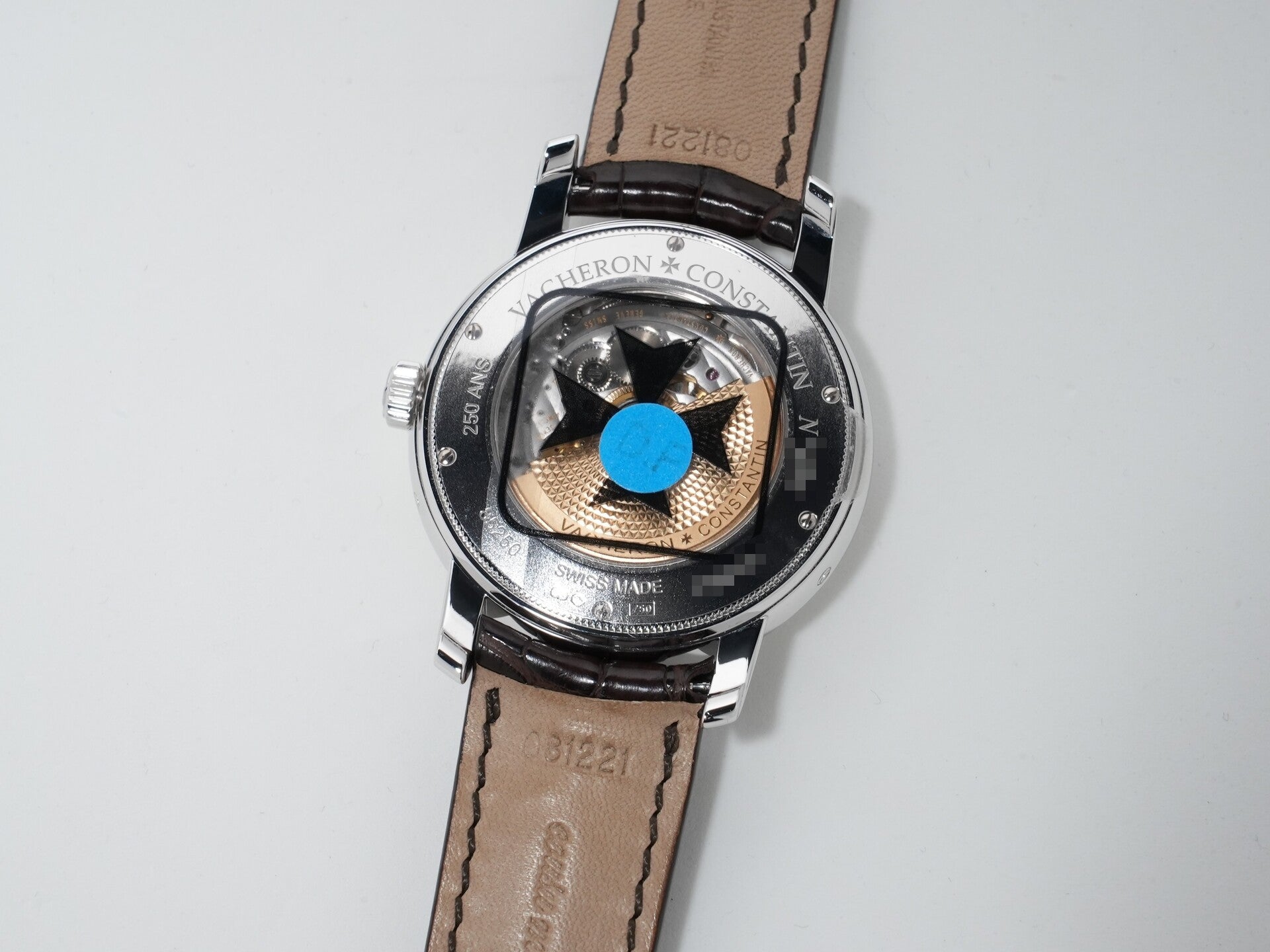 ヴァシュロンコンスタンタン ジュビレ 1755 Ref.85250/000G-9141 ホワイトゴールド シルバー文字盤 美品 ynwr8e57