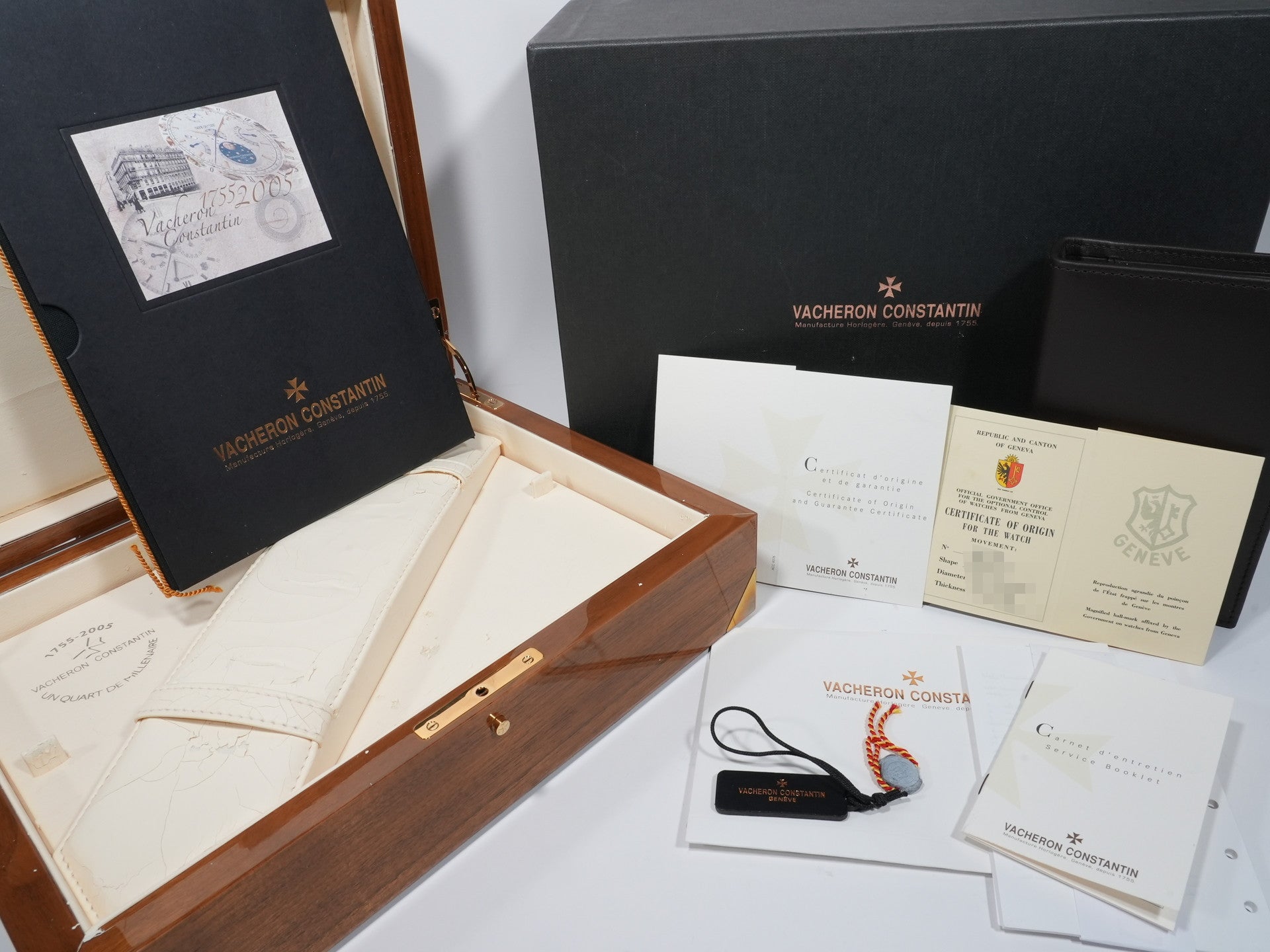 ヴァシュロンコンスタンタン ジュビレ 1755 Ref.85250/000G-9141 ホワイトゴールド シルバー文字盤 美品 ynwr8e57