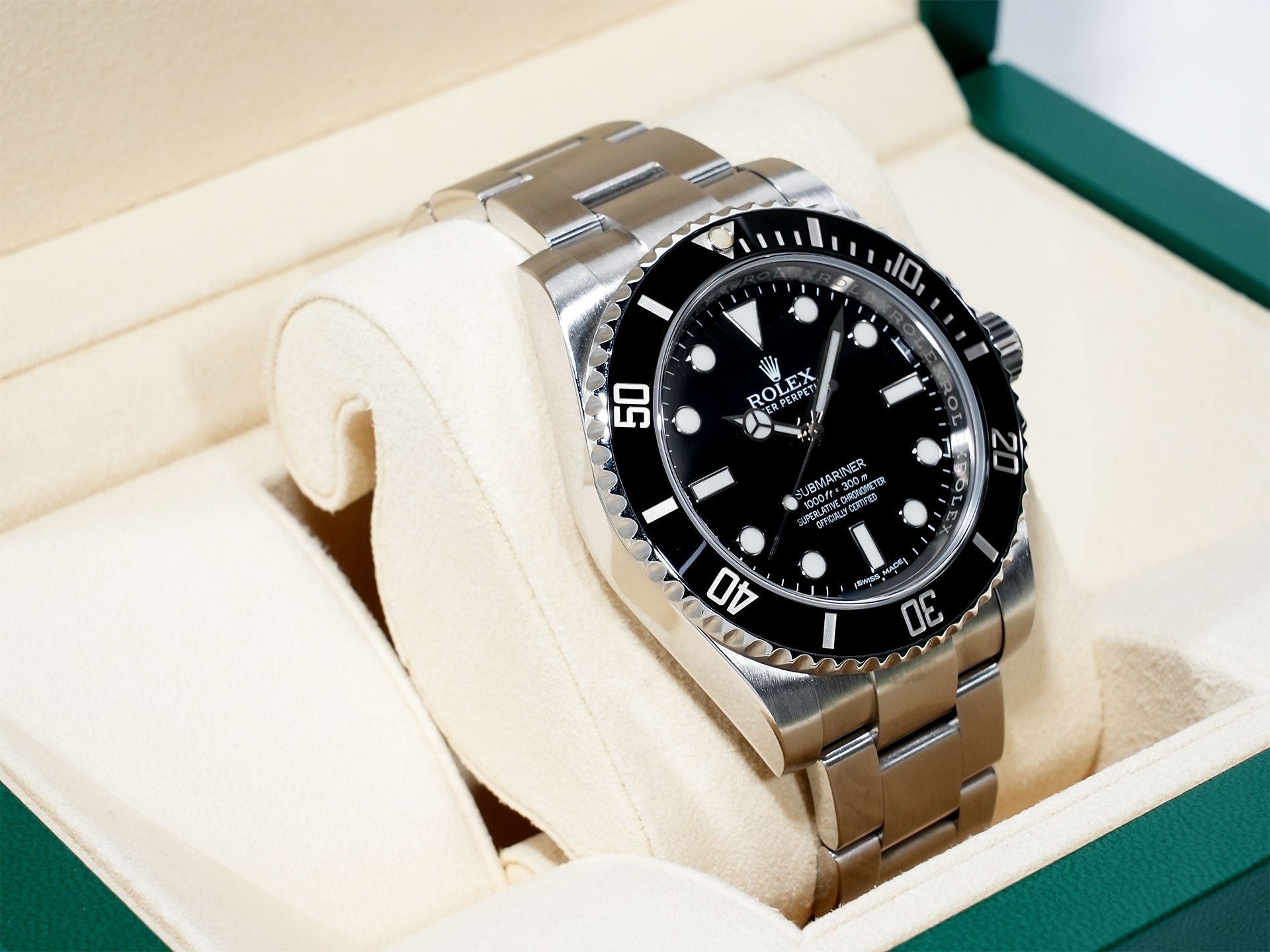 ロレックス サブマリーナー ノンデイト Ref.114060 ステンレススチール ブラック文字盤 美中古 gsgnbo6y