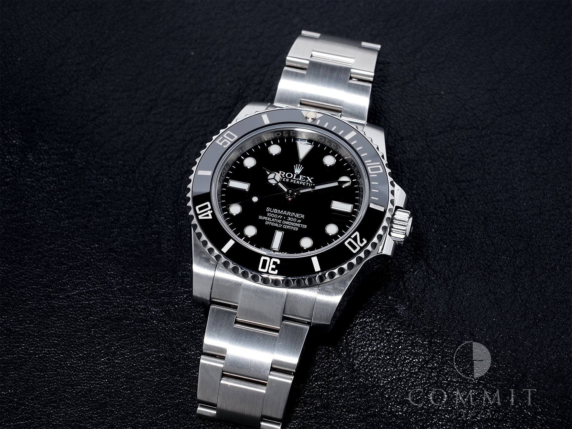 ロレックス サブマリーナー ノンデイト Ref.114060 ステンレススチール ブラック文字盤 美中古 gsgnbo6y
