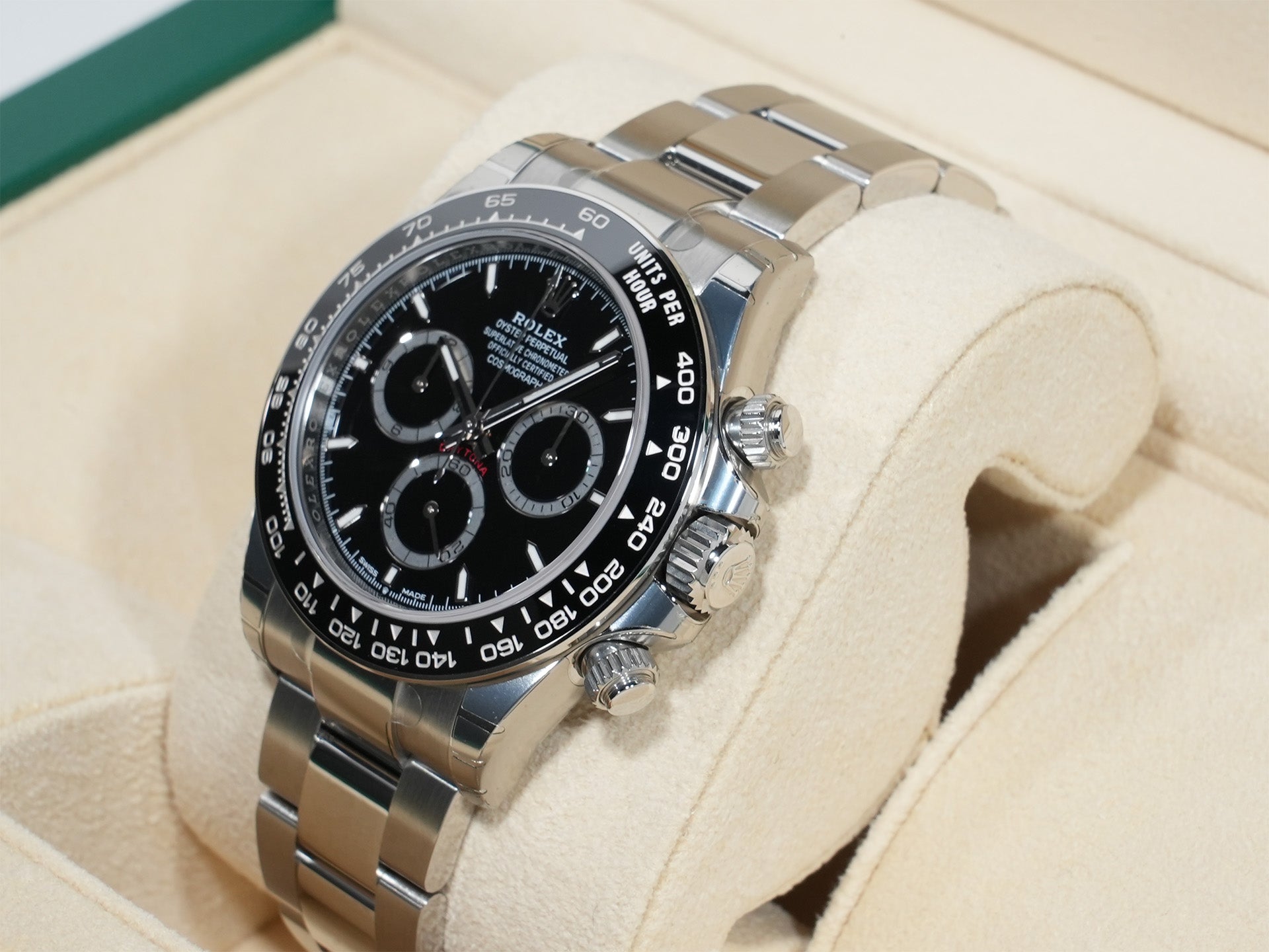 ロレックス デイトナ Ref.126500LN ステンレススチール ブラック文字盤 未使用 gi2j3www