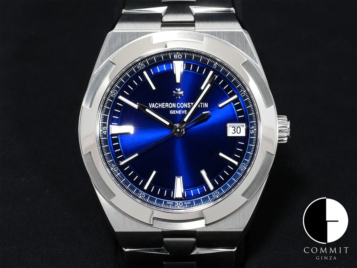 ヴァシュロンコンスタンタン オーヴァーシーズ Ref.4500V/110A-B128 ステンレススチール ブルー文字盤 未使用 s6u6dzn5