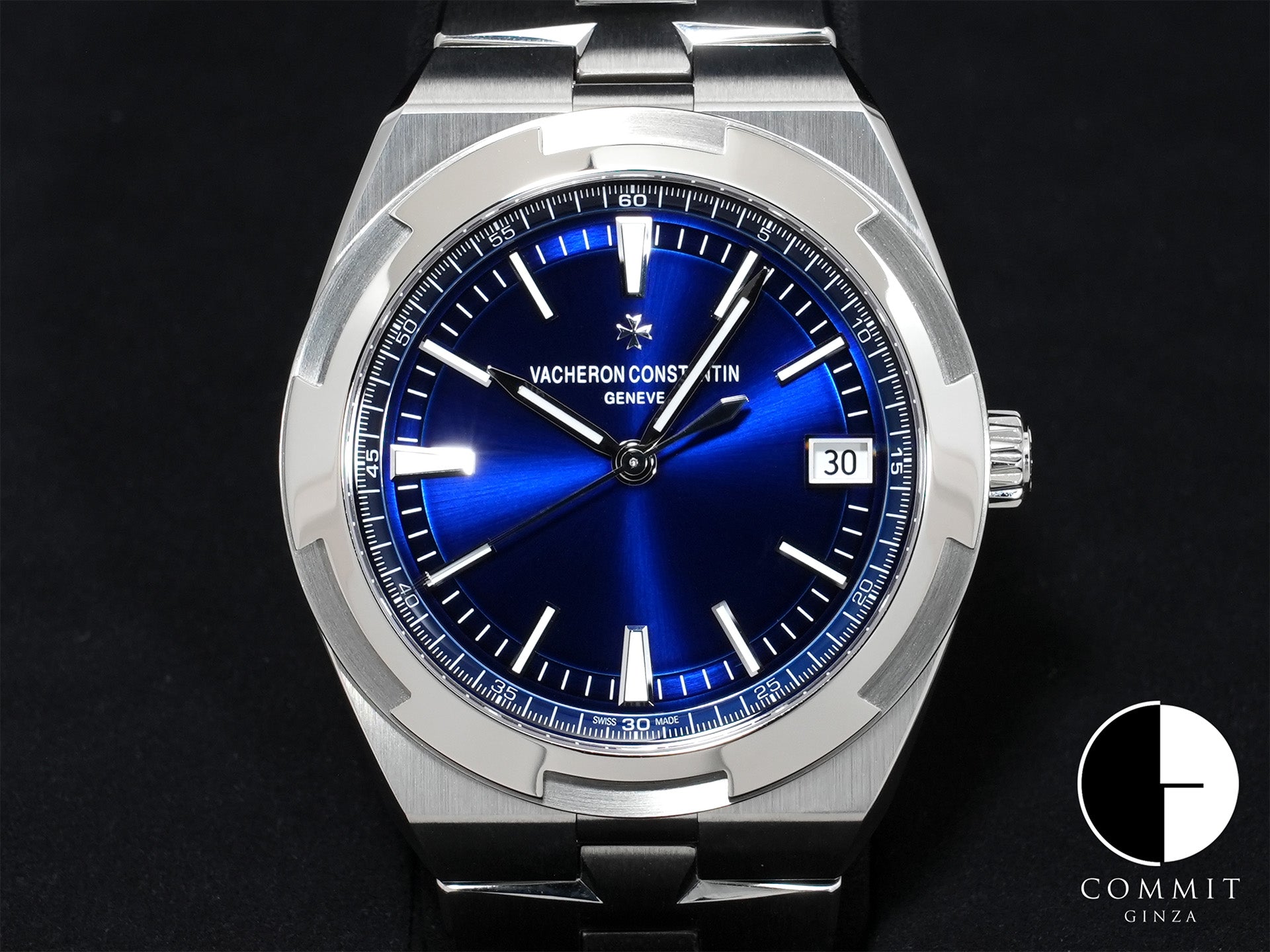 ヴァシュロンコンスタンタン オーヴァーシーズ Ref.4500V/110A-B128 ステンレススチール ブルー文字盤 未使用 s6u6dzn5