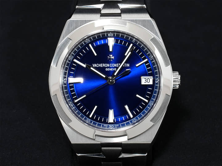 ヴァシュロンコンスタンタン オーヴァーシーズ Ref.4500V/110A-B128 ステンレススチール ブルー文字盤 未使用 s6u6dzn5