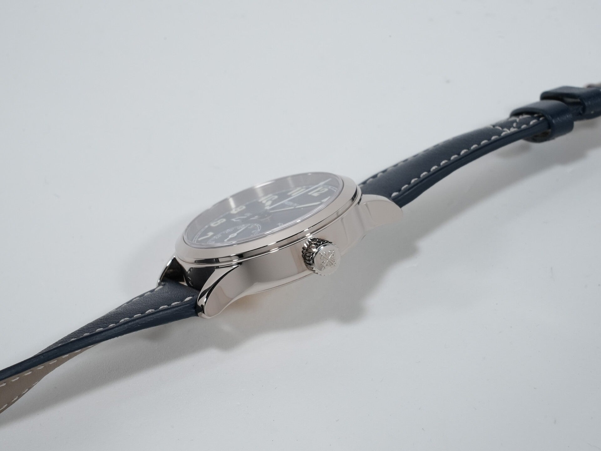 パテックフィリップ カラトラバ パイロット トラベルタイム Ref.7234G-001 ホワイトゴールド ブルー文字盤 美品 sbbxea2i