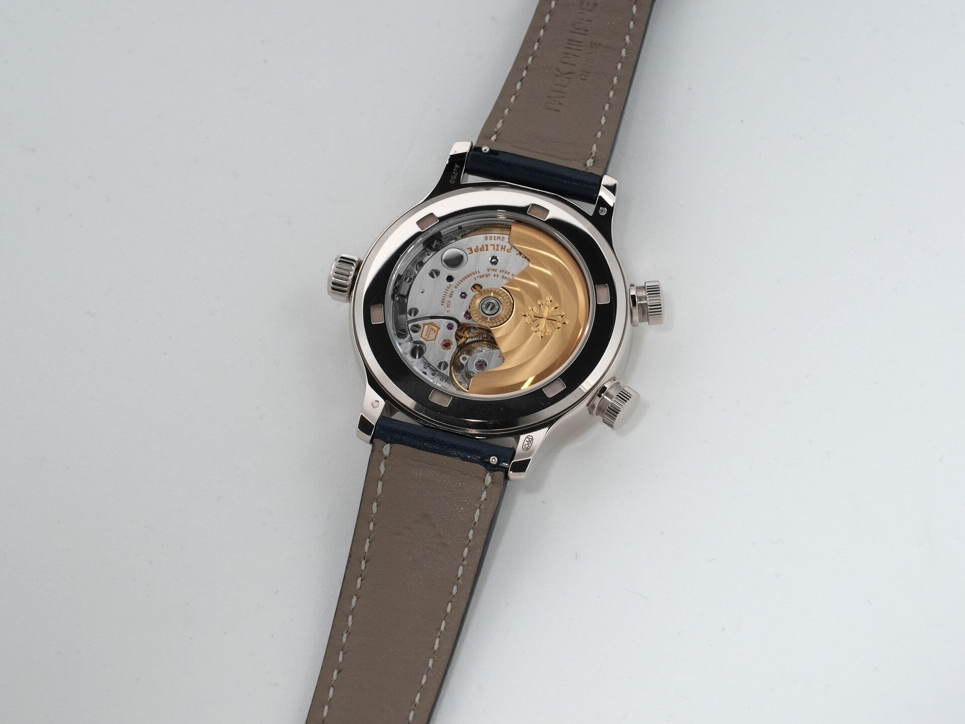 パテックフィリップ カラトラバ パイロット トラベルタイム Ref.7234G-001 ホワイトゴールド ブルー文字盤 美品 sbbxea2i