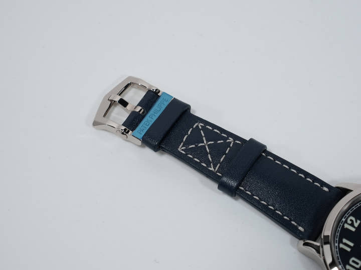 パテックフィリップ カラトラバ パイロット トラベルタイム Ref.7234G-001 ホワイトゴールド ブルー文字盤 美品 sbbxea2i