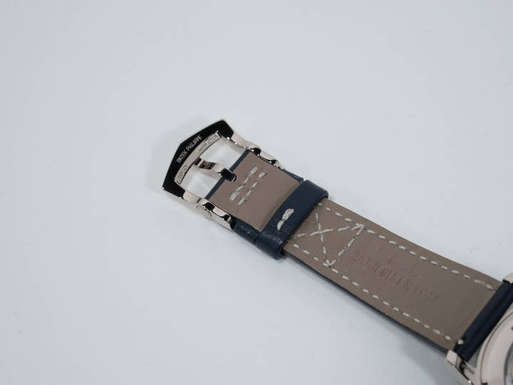 パテックフィリップ カラトラバ パイロット トラベルタイム Ref.7234G-001 ホワイトゴールド ブルー文字盤 美品 sbbxea2i