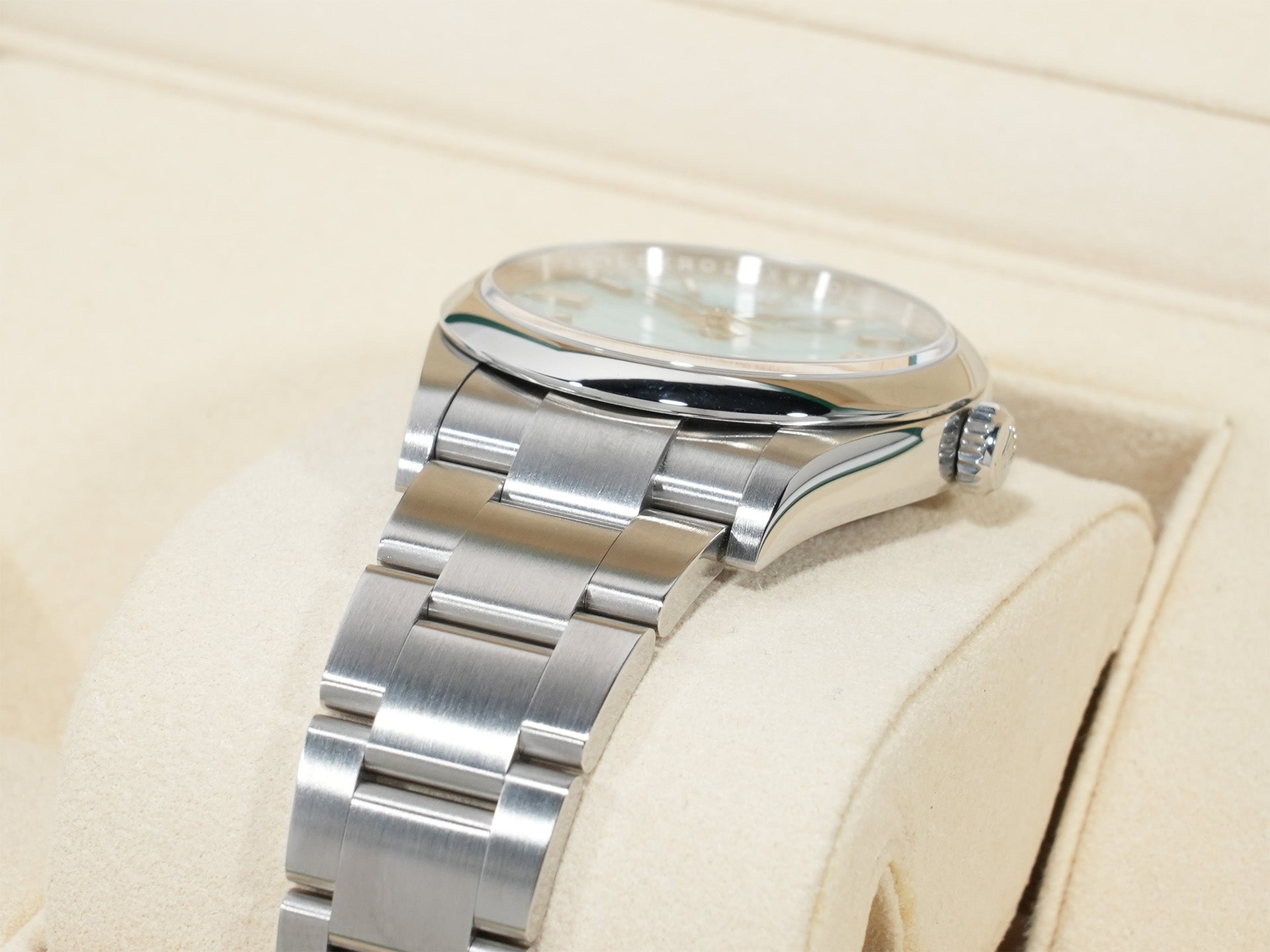 ロレックス オイスターパーペチュアル36 Ref.126000 ステンレススチール ターコイズ文字盤 美品 atcx39fc