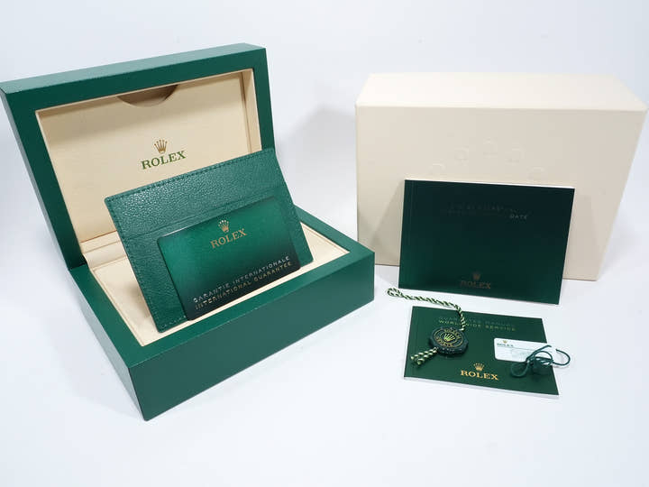 ロレックス オイスターパーペチュアル36 Ref.126000 ステンレススチール ターコイズ文字盤 美品 atcx39fc