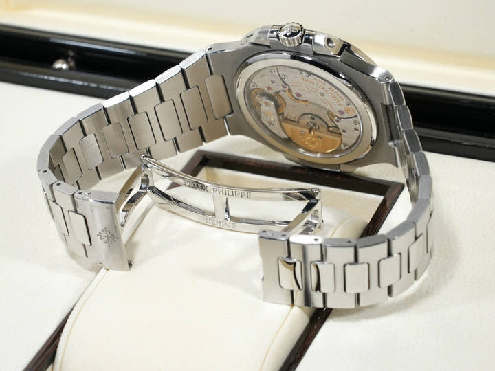 パテックフィリップ ノーチラス プチコンプリケーション Ref.5712/1A-001 ステンレススチール ブルー文字盤 美品 j35ae4o2