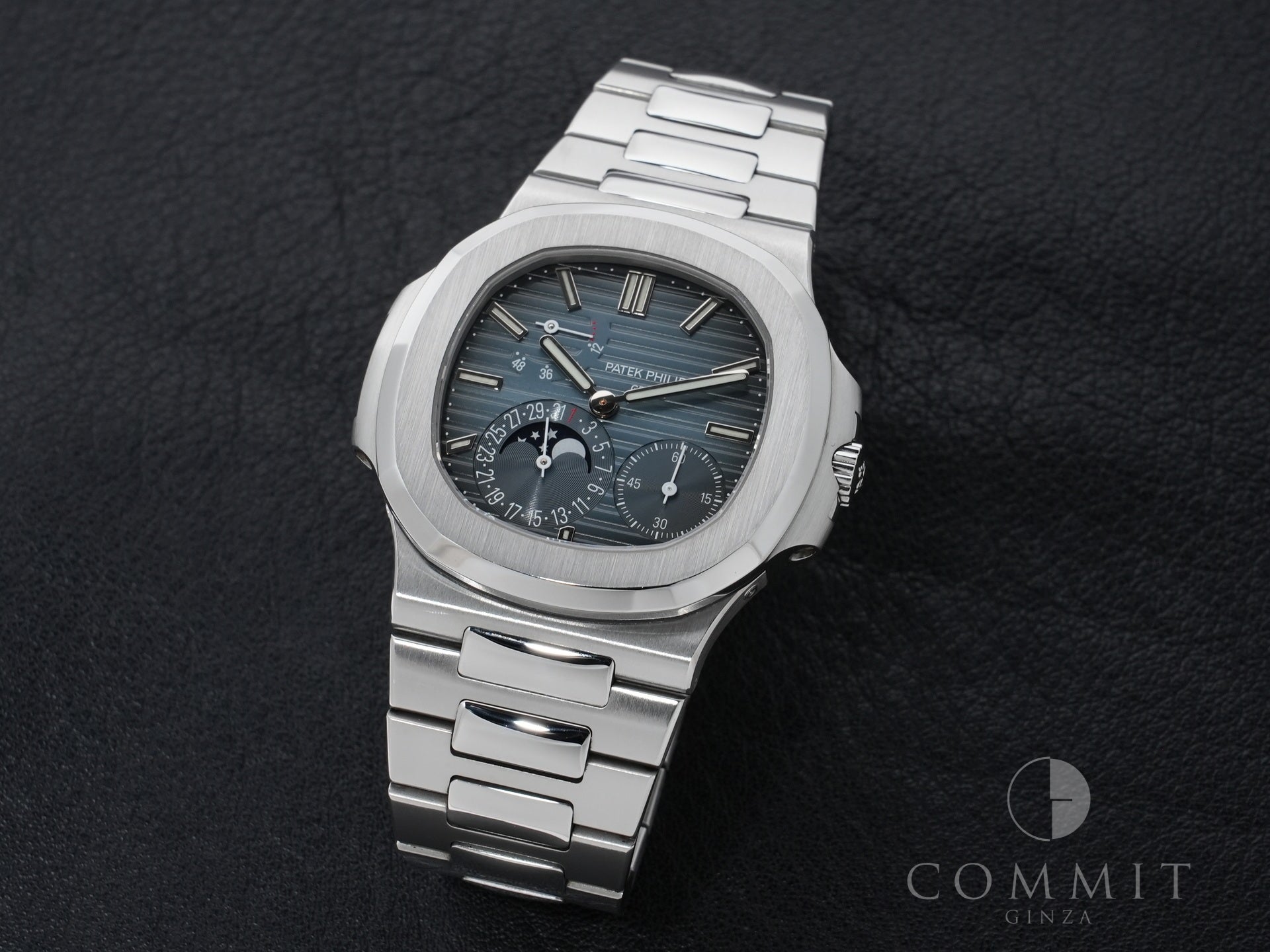 パテックフィリップ ノーチラス プチコンプリケーション Ref.5712/1A-001 ステンレススチール ブルー文字盤 美品 j35ae4o2