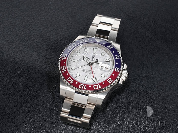 Rolex GMT-Master II Ref. 126719BLRO White Gold Meteorite Dial Oyster Bracelet Excellent Condition x2u8eos2