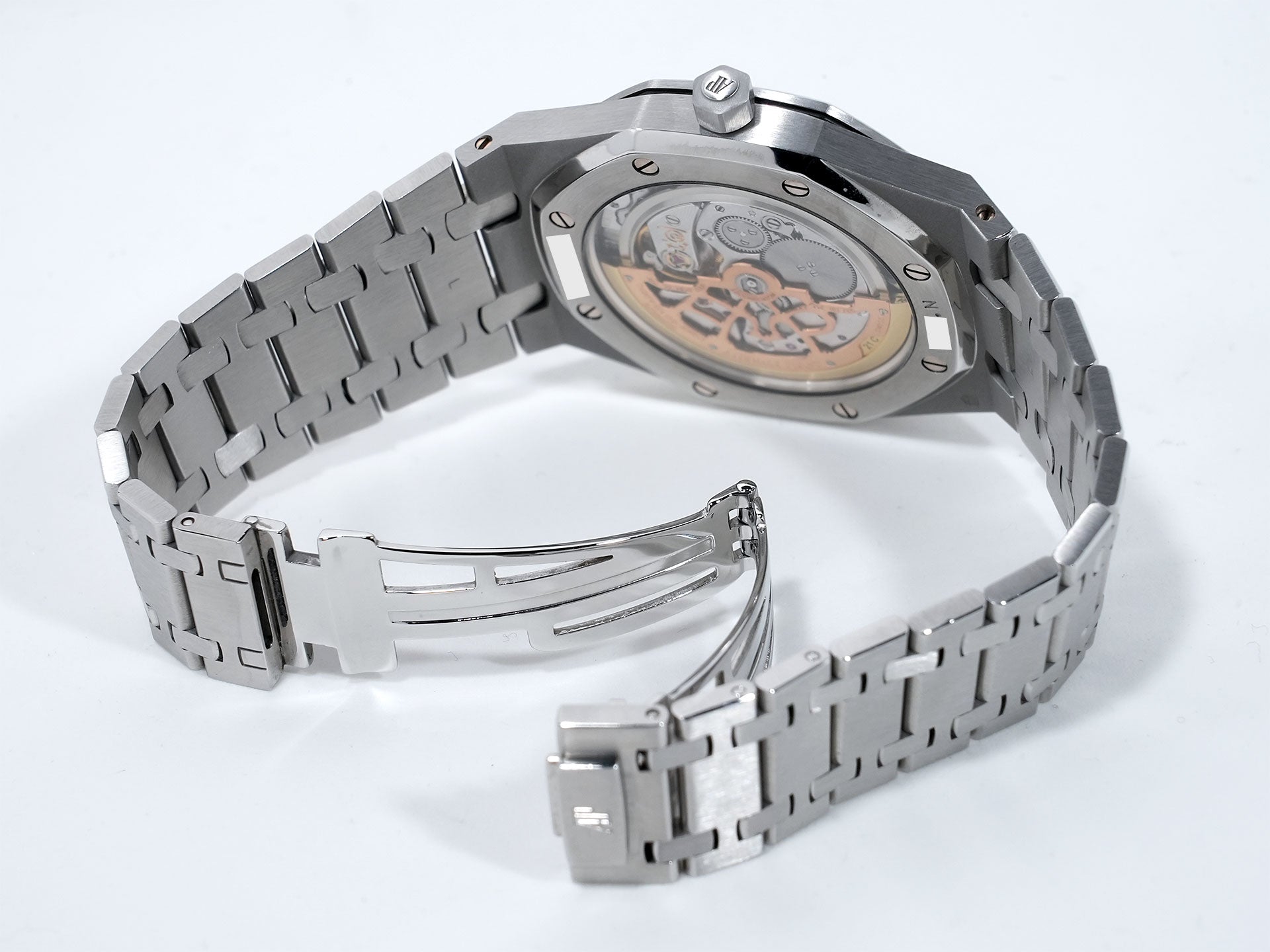 オーデマピゲ ロイヤルオーク ジャンボ Ref.15202ST.OO.0944ST.02 ステンレススチール ブルー文字盤 美中古 d5qrucmj