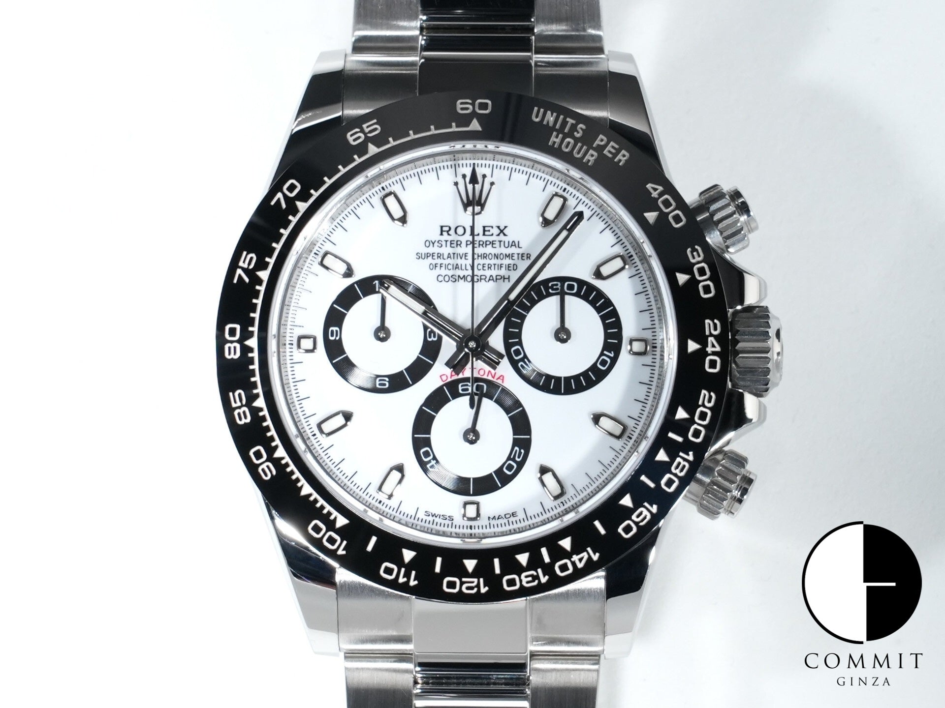 ロレックス デイトナ Ref.116500LN ステンレススチール ホワイト文字盤 中古 usiudfjh