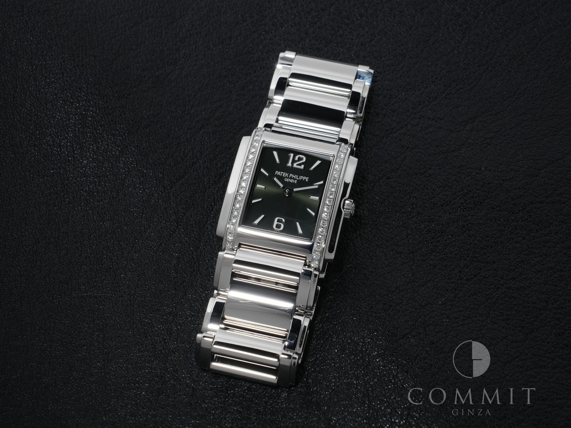 パテックフィリップ Twenty-4 Ref.4910/1200A-011 ステンレススチール オリーブグリーン文字盤 中古 5fei9yh4