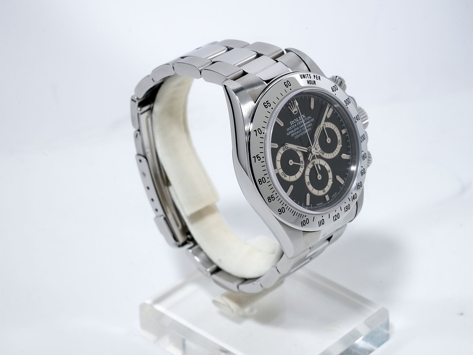 ロレックス デイトナ エルプリメロ Ref.16520 ステンレススチール ブラック文字盤 中古 nnj78kui