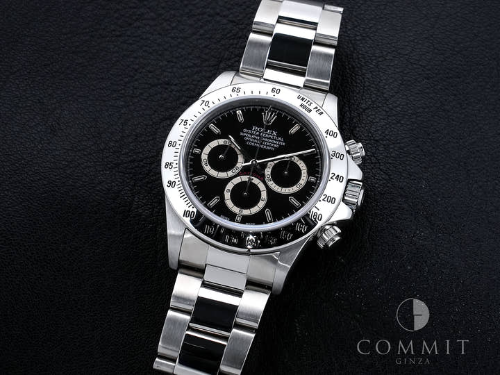 ロレックス デイトナ エルプリメロ Ref.16520 ステンレススチール ブラック文字盤 中古 nnj78kui