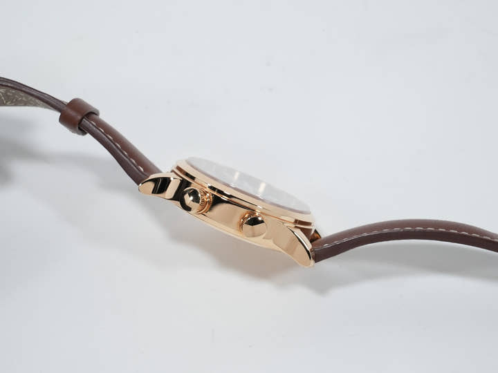 パテックフィリップ カラトラバ パイロット トラベルタイム Ref.7234R-001 ローズゴールド ブラウン文字盤 美中古 v46geafb