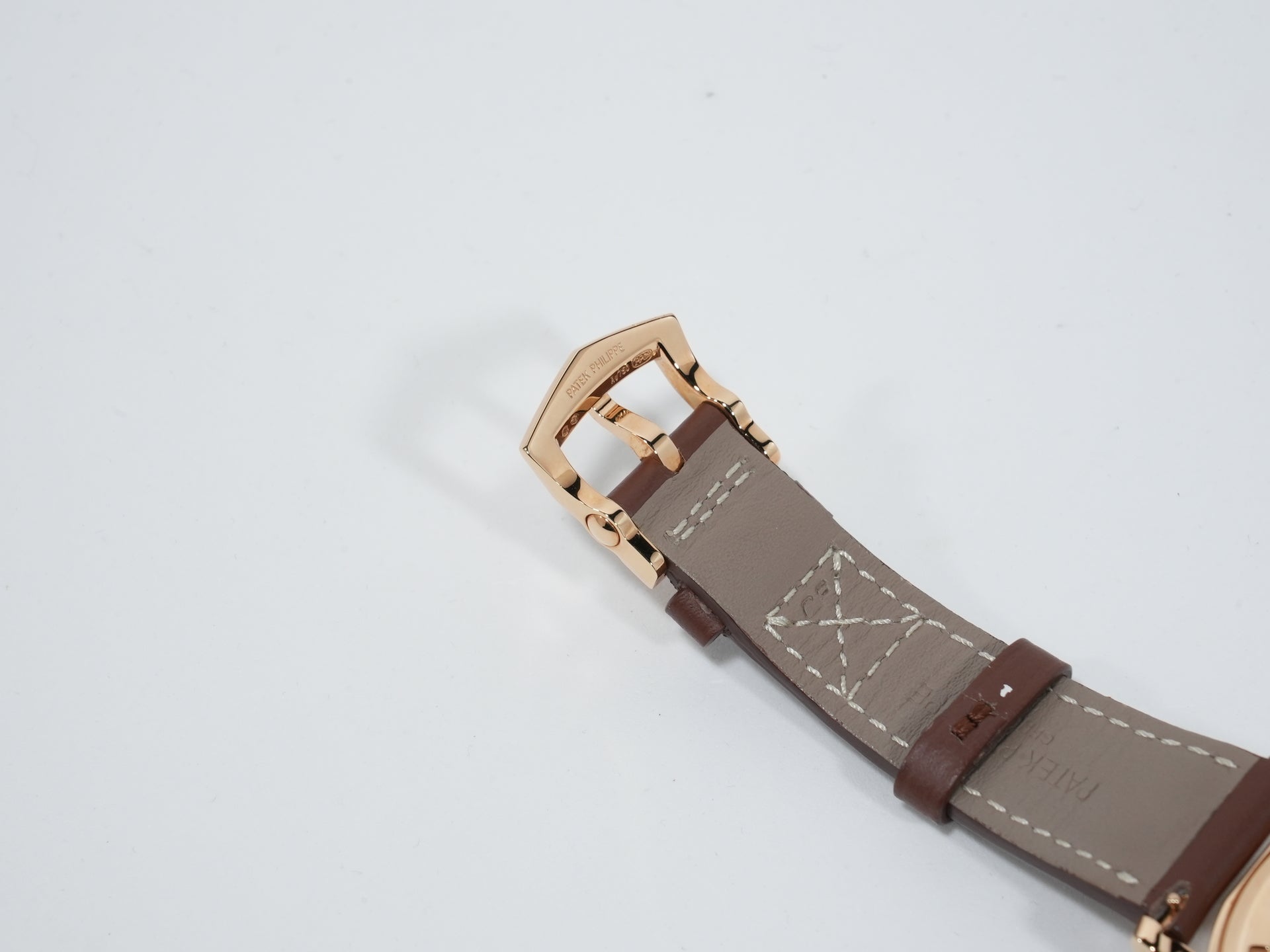 パテックフィリップ カラトラバ パイロット トラベルタイム Ref.7234R-001 ローズゴールド ブラウン文字盤 美中古 v46geafb