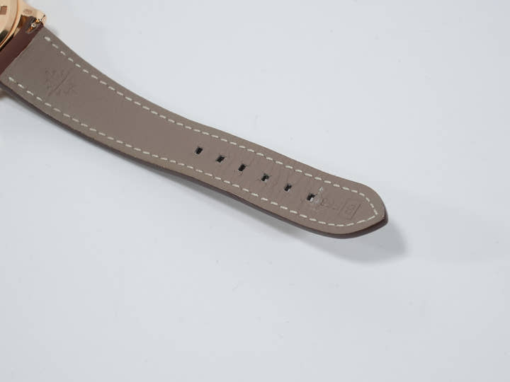 パテックフィリップ カラトラバ パイロット トラベルタイム Ref.7234R-001 ローズゴールド ブラウン文字盤 美中古 v46geafb