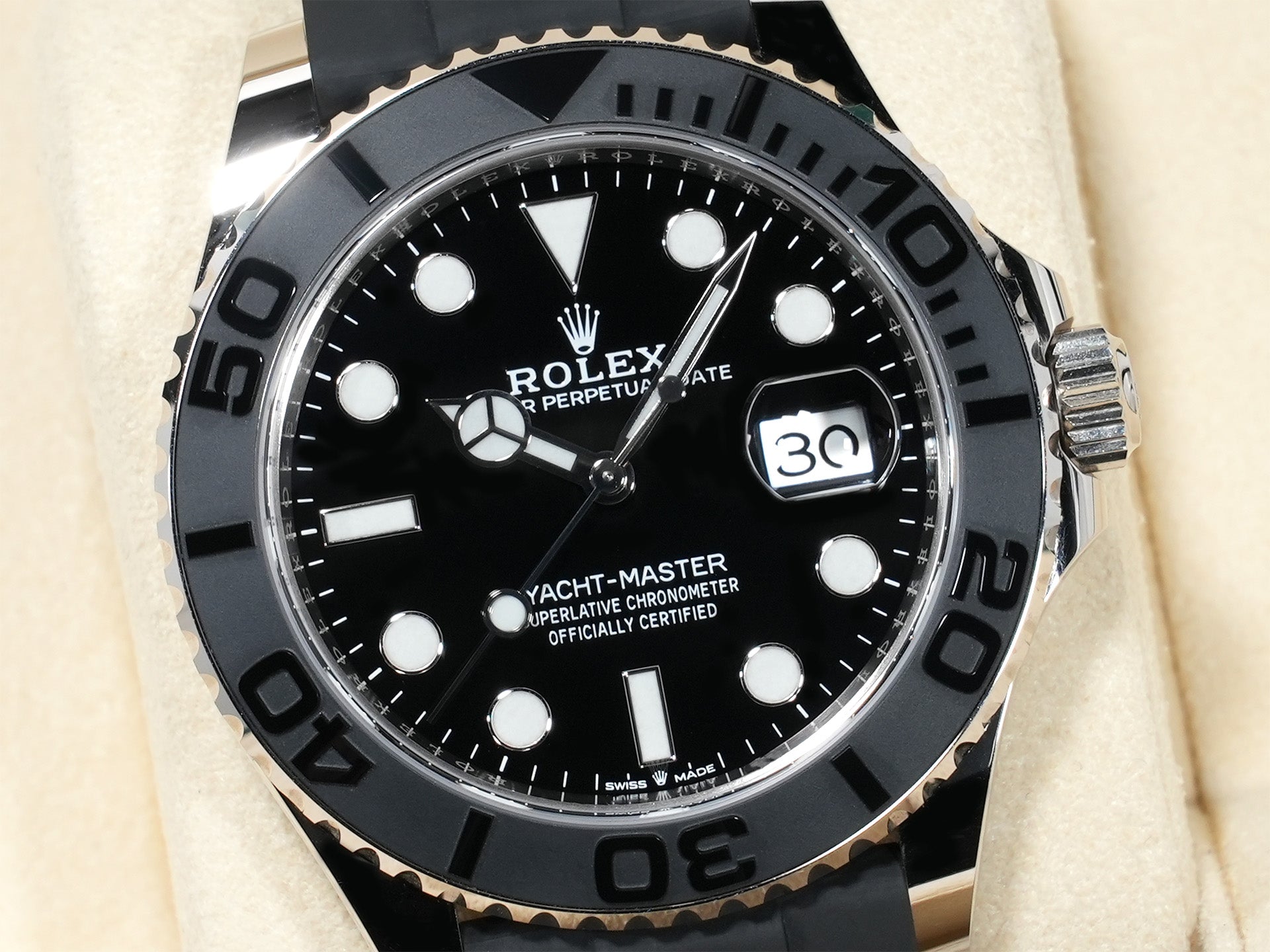 ロレックス ヨットマスター42 Ref.226659 ホワイトゴールド ブラック文字盤 美品 vgevybf4