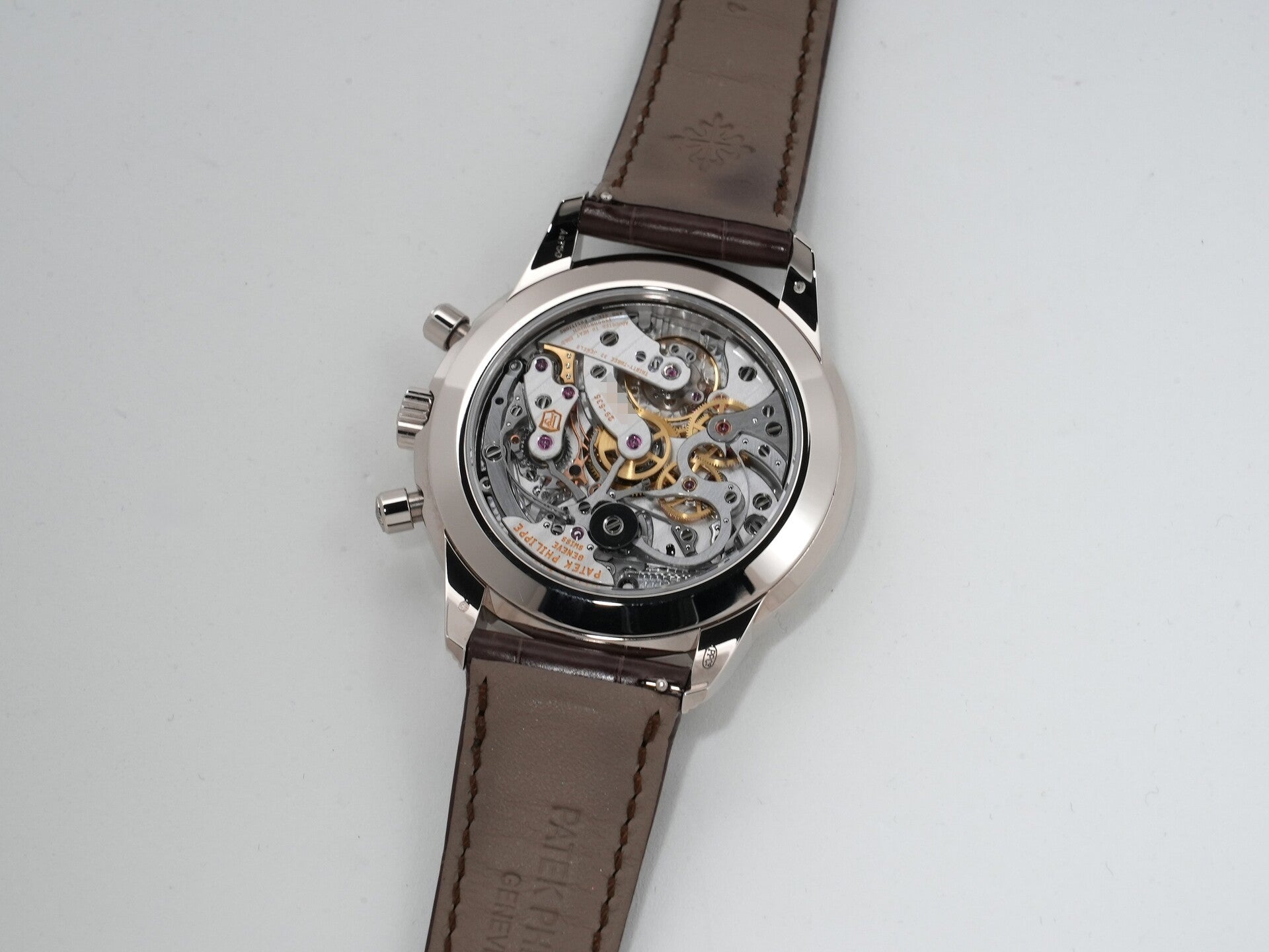 パテックフィリップ クロノグラフ Ref.5172G-010 ホワイトゴールド ローズゴールドメッキのオパーリン文字盤 美中古 5da6nzdo