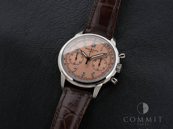 パテックフィリップ クロノグラフ Ref.5172G-010 ホワイトゴールド ローズゴールドメッキのオパーリン文字盤 美中古 5da6nzdo