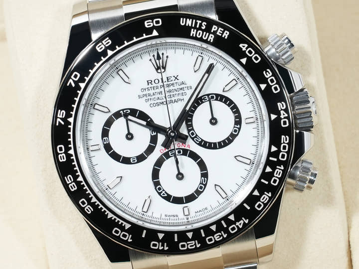 ロレックス デイトナ Ref.126500LN ステンレススチール ホワイト文字盤 未使用 ta2bkwiz