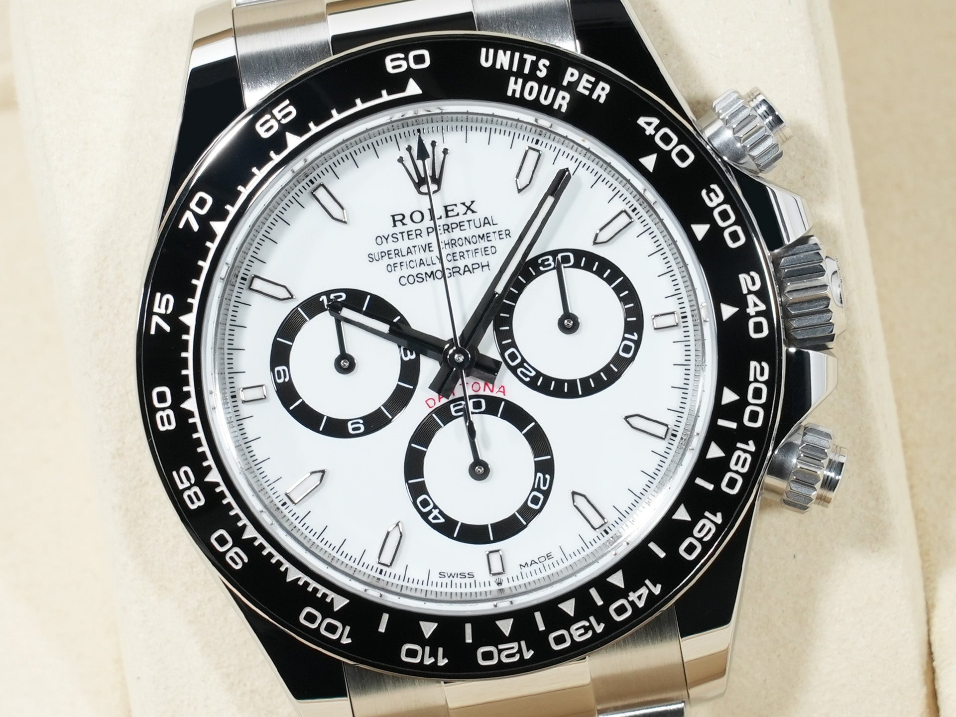 ロレックス デイトナ Ref.126500LN ステンレススチール ホワイト文字盤 未使用 ta2bkwiz