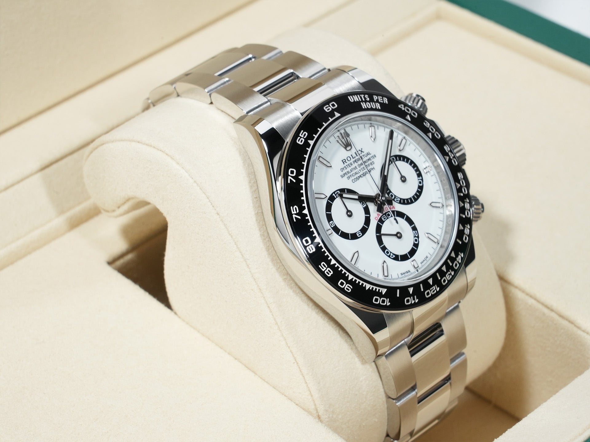 ロレックス デイトナ Ref.126500LN ステンレススチール ホワイト文字盤 未使用 ta2bkwiz