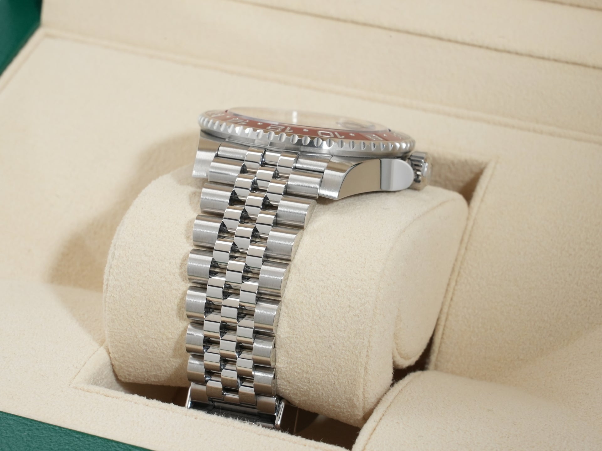 ロレックス GMTマスターII Ref.126710BLRO ステンレススチール ブラック文字盤 ジュビリーブレスレット 美中古 5ua2irgo