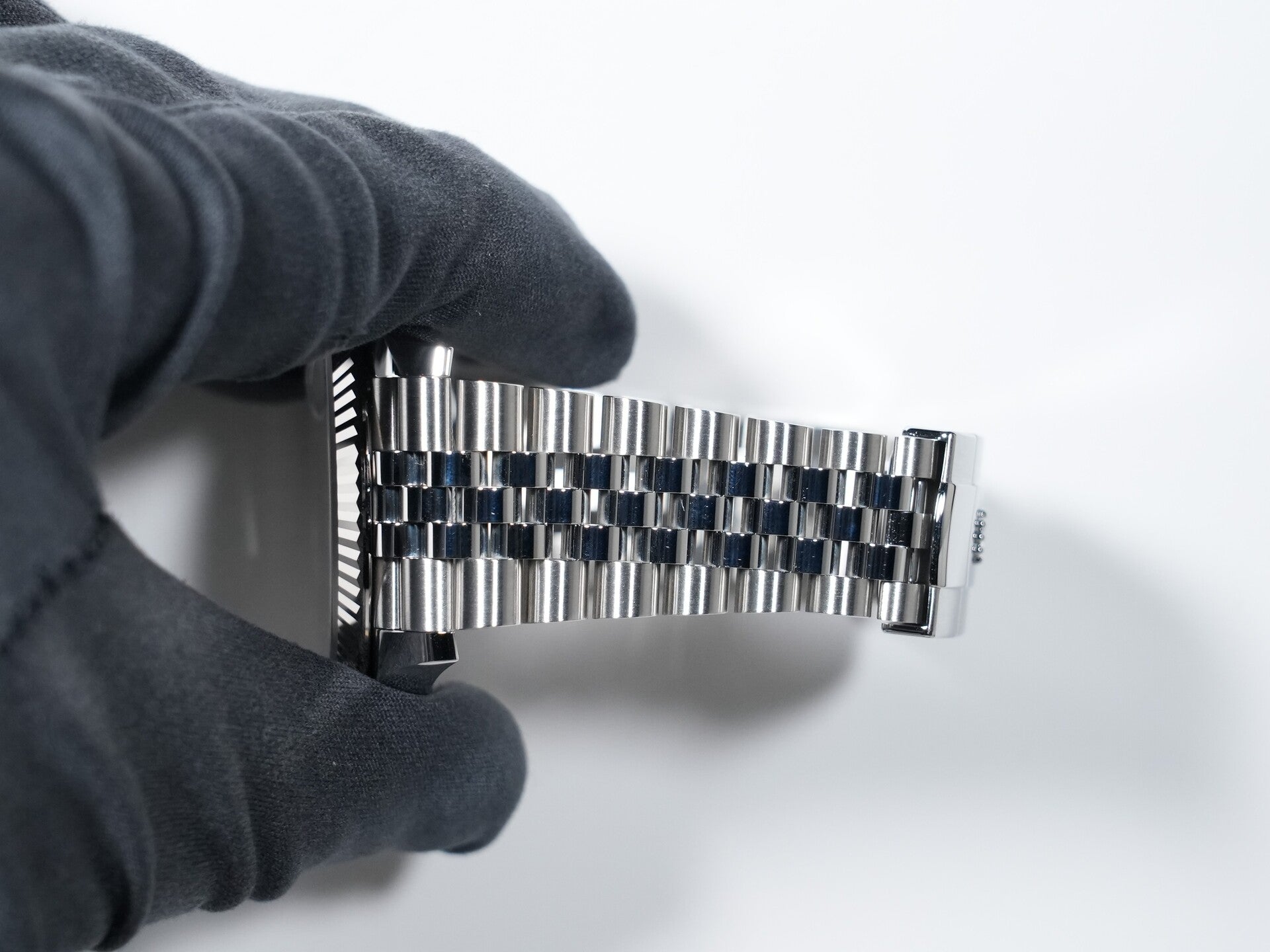 ロレックス デイトジャスト41 Ref.126334 ステンレススチール/ホワイトゴールド ホワイト文字盤 ジュビリーブレスレット 美中古 mddonpv5