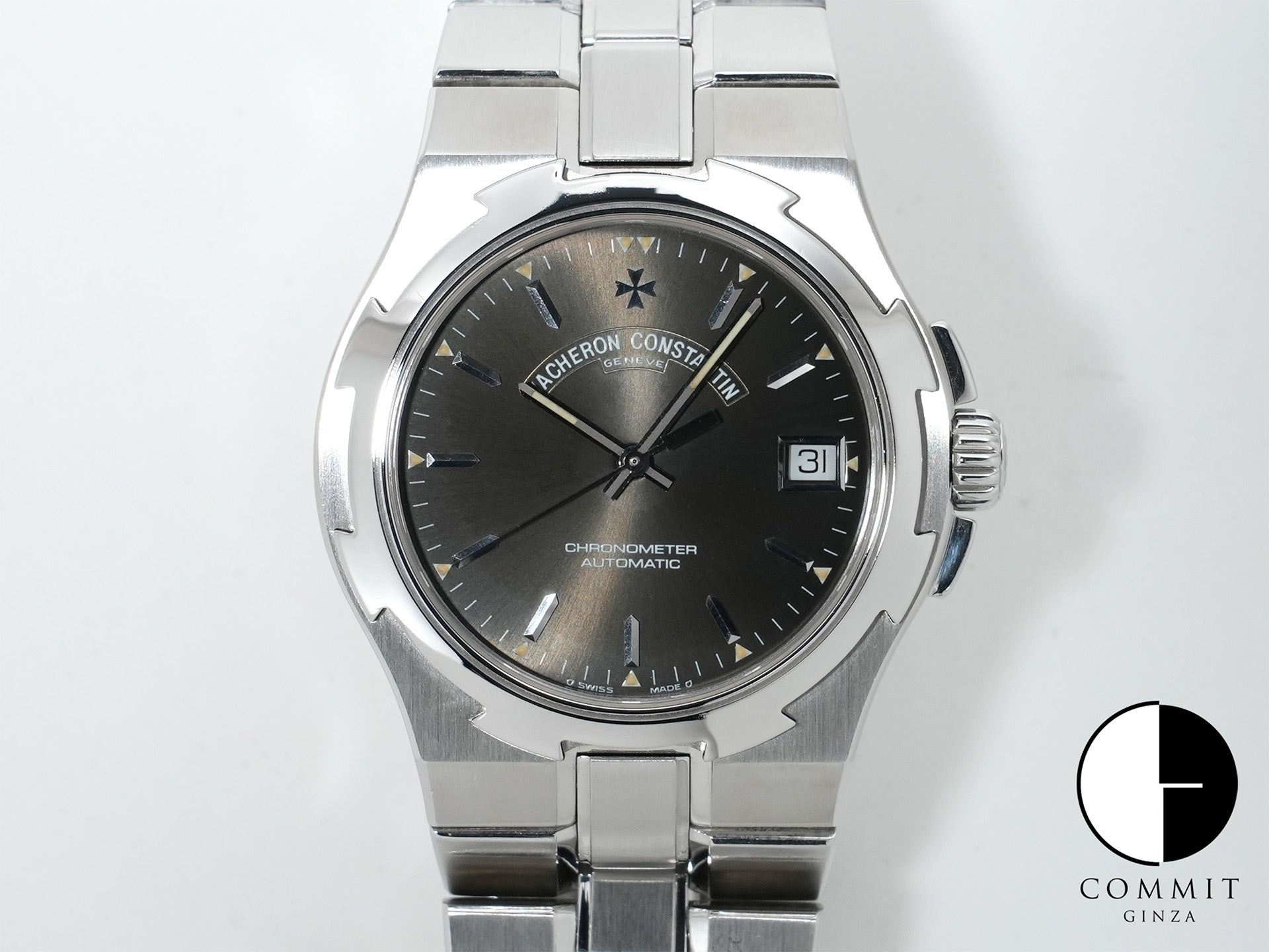 ヴァシュロンコンスタンタン オーヴァーシーズ Ref.42040/423A ステンレススチール グレー文字盤 中古 vxwijeri