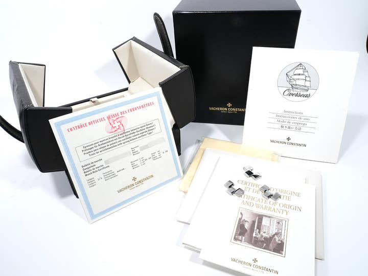 ヴァシュロンコンスタンタン オーヴァーシーズ Ref.42040/423A ステンレススチール グレー文字盤 中古 vxwijeri