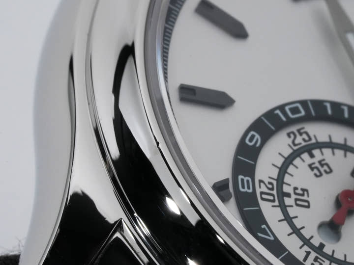 パテックフィリップ アニュアルカレンダー クロノグラフ Ref.5960/1A-001 ステンレススチール シルバー文字盤 中古 5whq4xwc