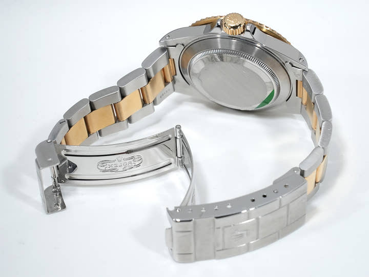 ロレックス サブマリーナー デイト Ref.16613 ステンレススチール/イエローゴールド ブルー文字盤 中古 awsaj6fc