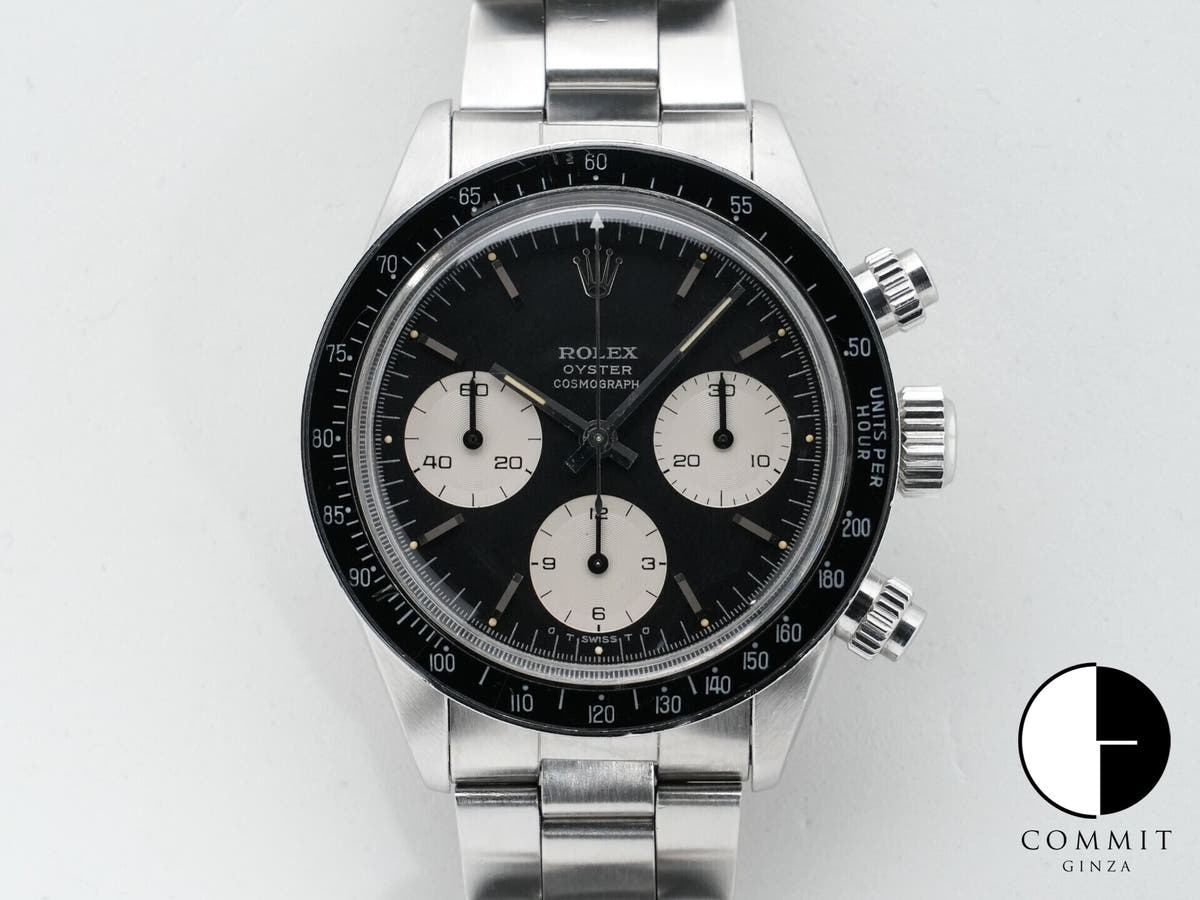 ロレックス デイトナ Ref.6263 ステンレススチール ブラック文字盤 中古 evxwxihx