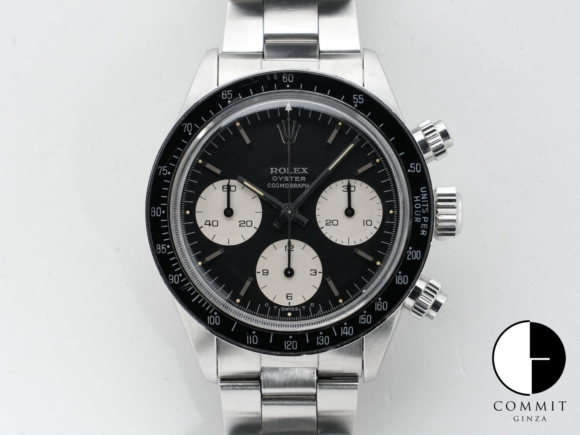 ロレックス デイトナ Ref.6263 ステンレススチール ブラック文字盤 中古 evxwxihx