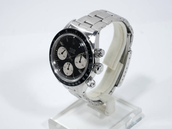 ロレックス デイトナ Ref.6263 ステンレススチール ブラック文字盤 中古 evxwxihx