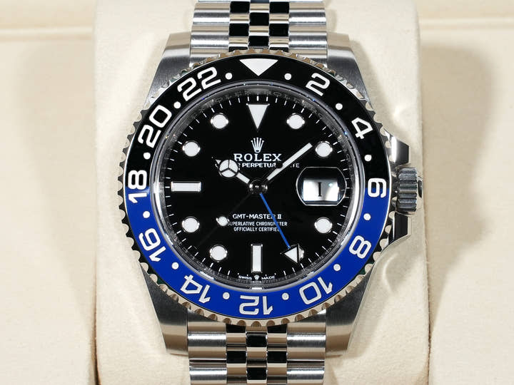 Rolex GMT-Master II Ref. 126710BLNR Stainless Steel Black Dial Jubilee Bracelet Unused 2nirpahy