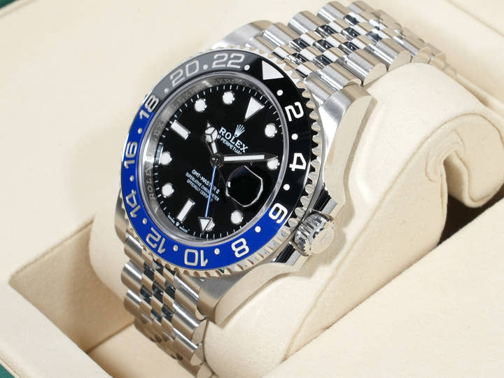 Rolex GMT-Master II Ref. 126710BLNR Stainless Steel Black Dial Jubilee Bracelet Unused 2nirpahy