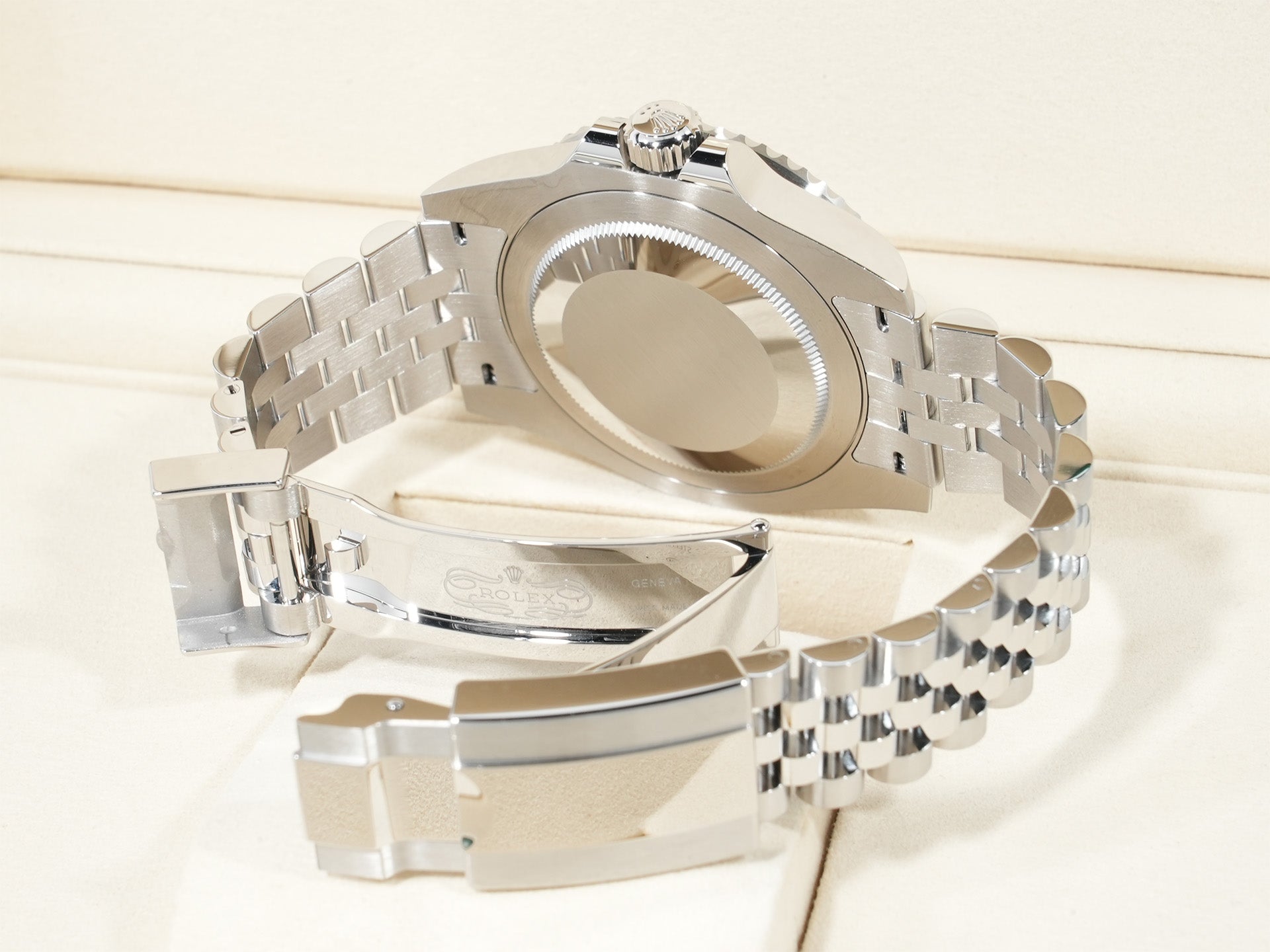 Rolex GMT-Master II Ref. 126710BLNR Stainless Steel Black Dial Jubilee Bracelet Unused 2nirpahy